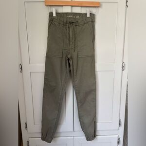 American Eagle Outfitters Olive Jogger Pants
